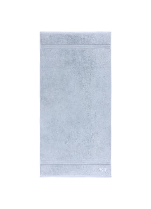BOSS Loft badhanddoek - 700g/m² - 70 x 140 cm  - voorkant lichtblauw