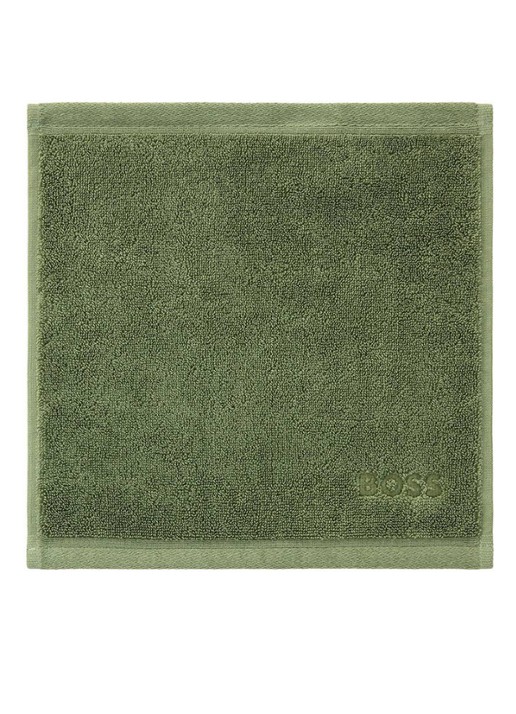 BOSS Loft gastendoek - 700g/m² - 30 x 30 cm  - voorkant 3 lichtgrijs