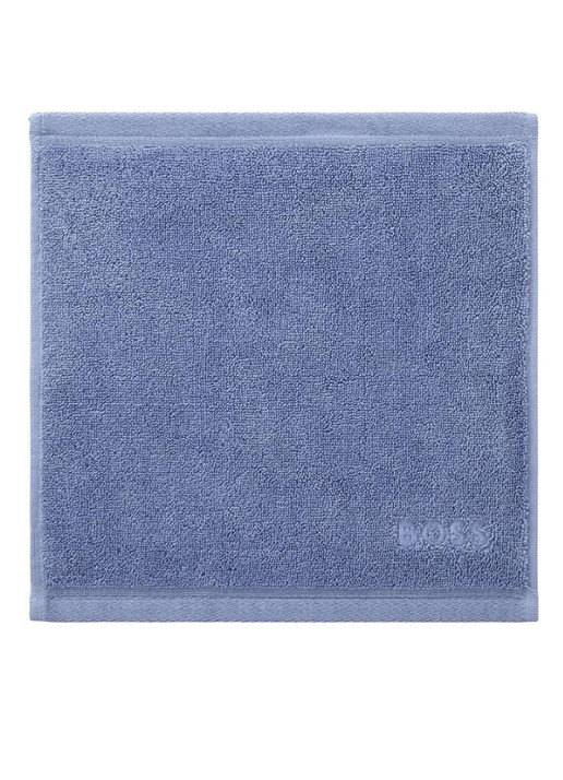 BOSS Loft gastendoek - 700g/m² - 30 x 30 cm  - voorkant lichtblauw