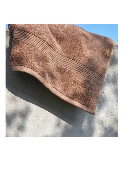 BOSS Loft gastendoek - 700g/m² - 40 x 60 cm  - detail 2 camel
