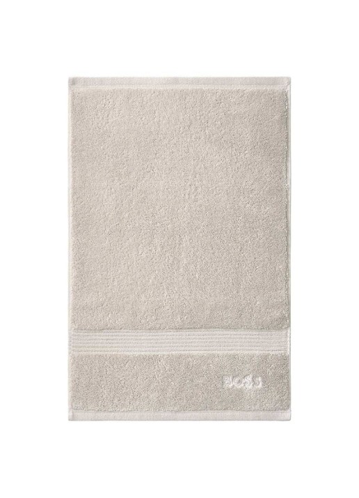 BOSS Loft gastendoek - 700g/m² - 40 x 60 cm  - voorkant grijsmele
