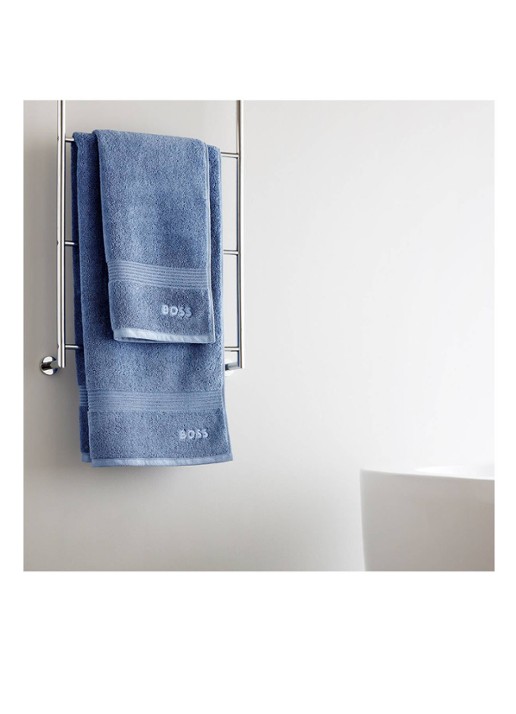 BOSS Loft gastendoek - 700g/m² - 40 x 60 cm  - detail 4 lavendel