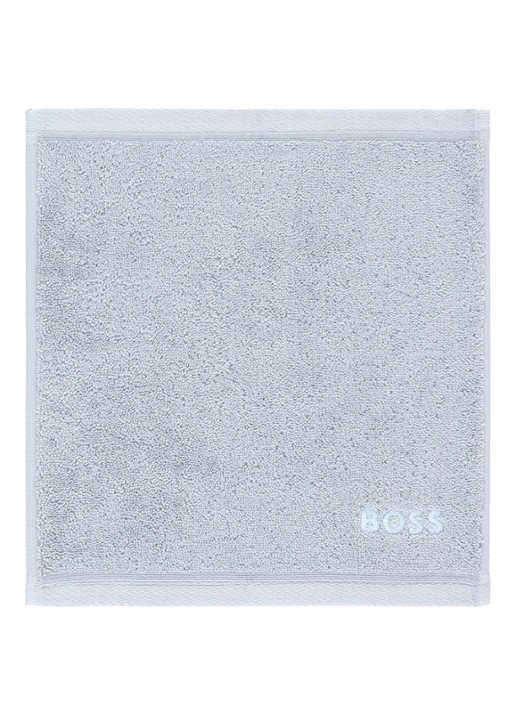 BOSS Loft gastendoek - 700g/m² - 30 x 30 cm  - voorkant 2 iceblue