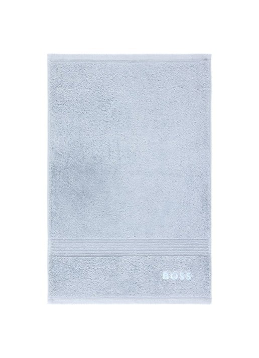 BOSS Loft gastendoek - 700g/m² - 40 x 60 cm  - voorkant 2 lichtblauw