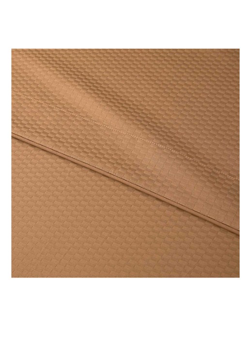 BOSS Loft laken van katoensatijn 300TC   - detail 2 camel