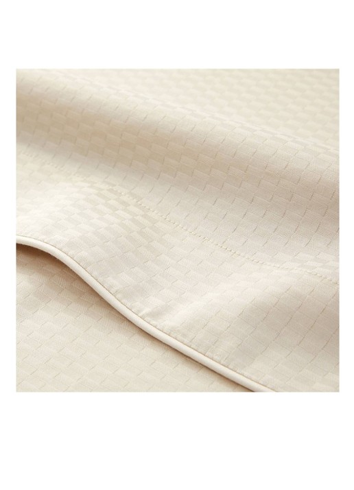 BOSS Loft laken van katoensatijn 300TC   - voorkant 2 beige
