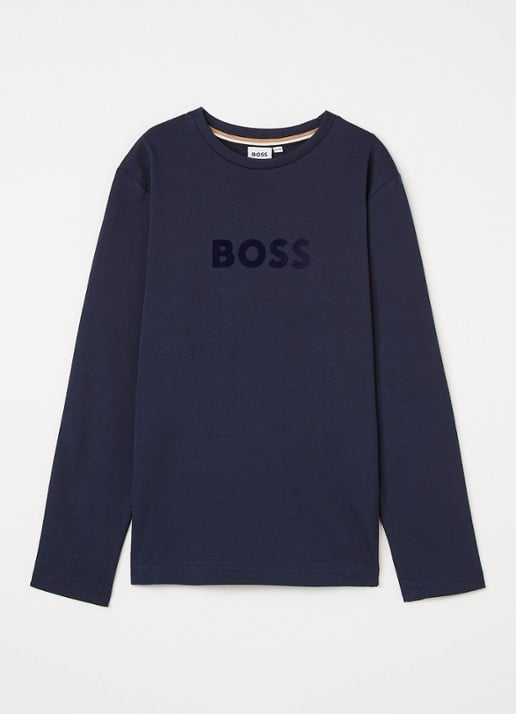 BOSS Longsleeve met logo