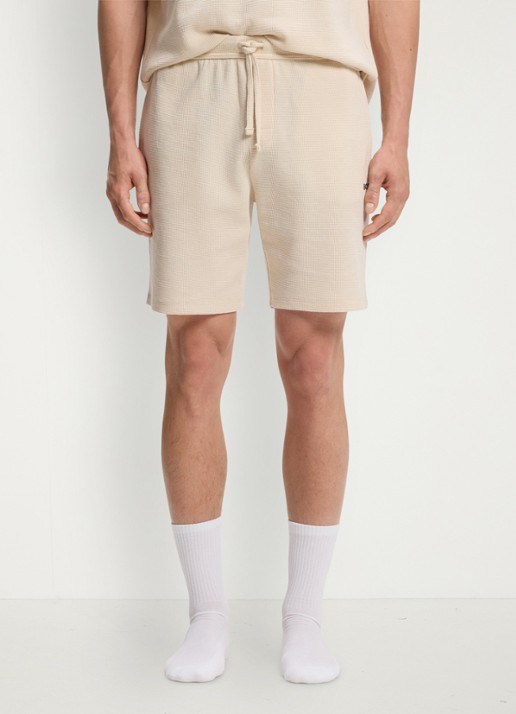 BOSS Loose fit korte broek met logo