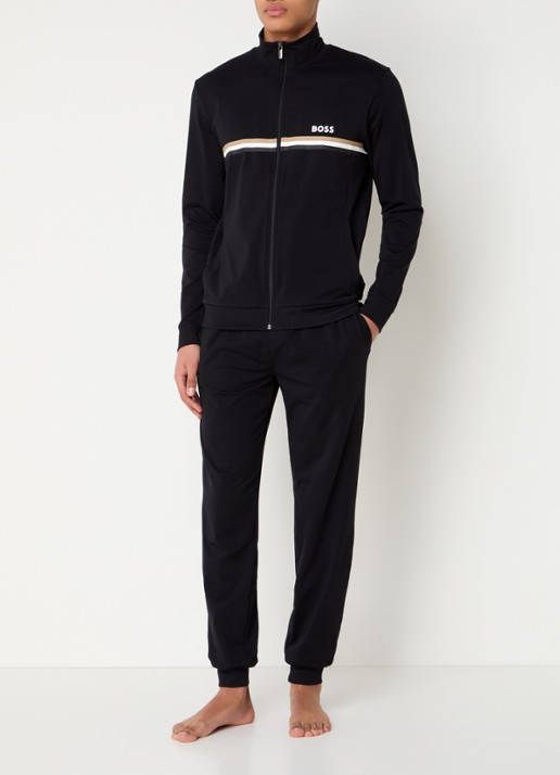 BOSS Loungeset met logo en steekzakken