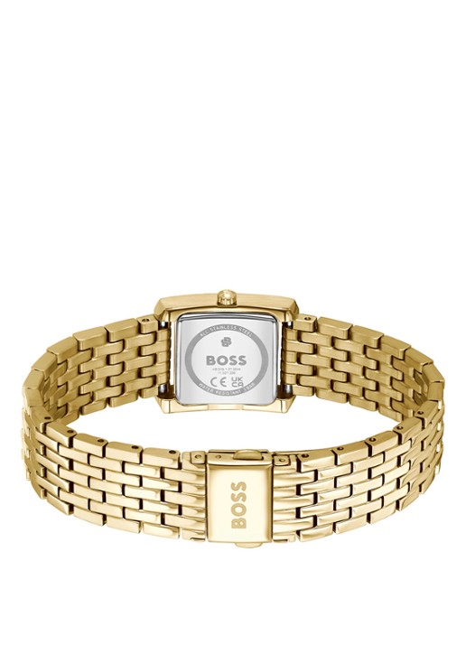 BOSS Lucy Scala horloge HB1502845  - detail 4 goud