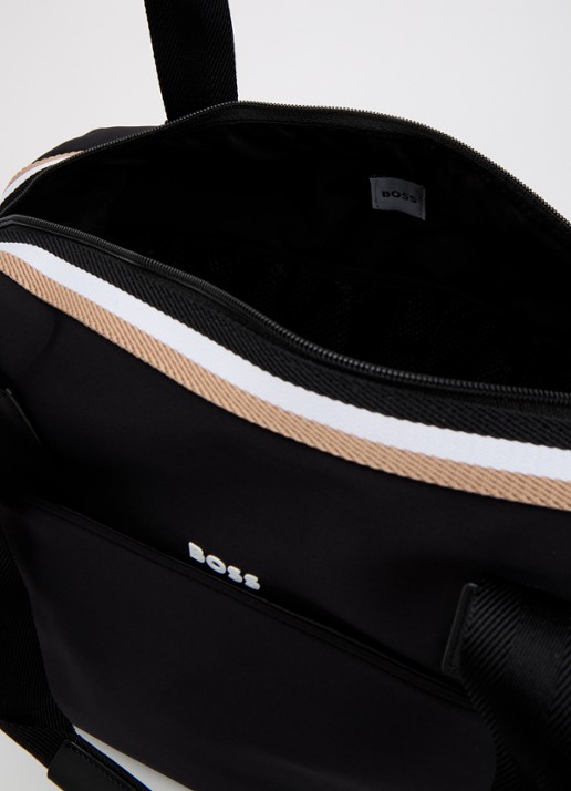 BOSS Luiertas met logo - detail 2 zwart