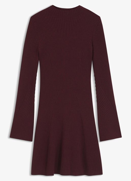 BOSS Mini jurk met ribstructuur