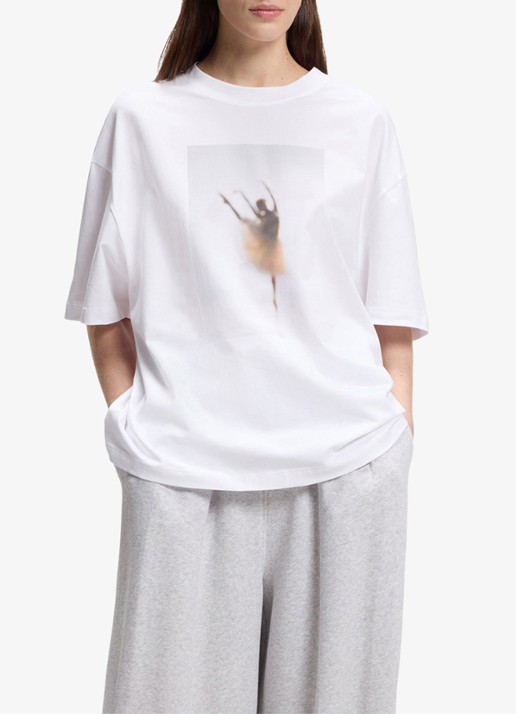 BOSS Oversized T-shirt met print