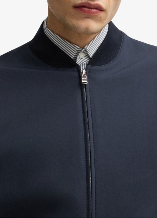BOSS P-Hanry bomberjack met ritszakken - detail 4 donkerblauw