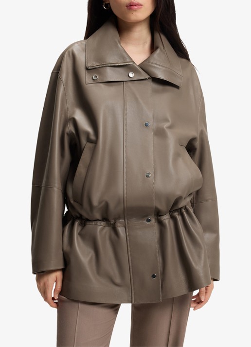 BOSS Parka met steekzakken