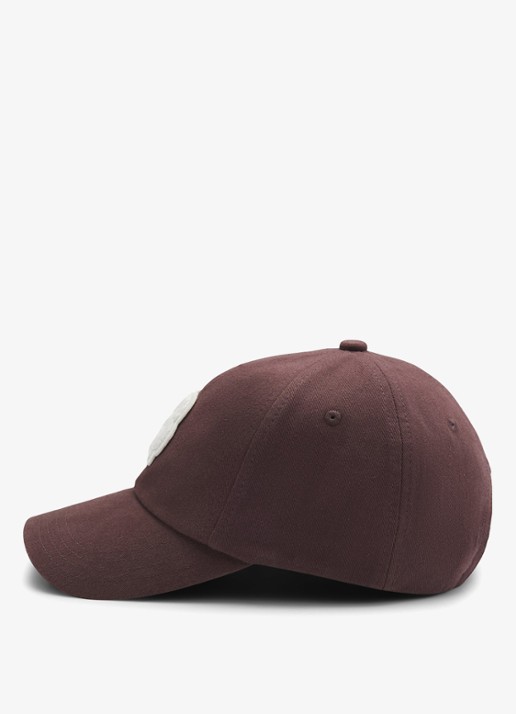BOSS Pet met logopatch - detail 4 dark brown-206 / bruin