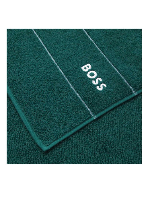 BOSS Plain badhanddoek - 600 g/m2 - 50 x 100 cm - detail 3 donkergroen