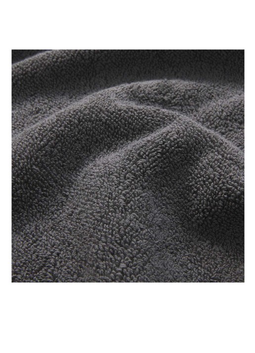 BOSS Plain badlaken - 600 gr/m2 - 100 x 150 cm - detail 5 donkergrijs