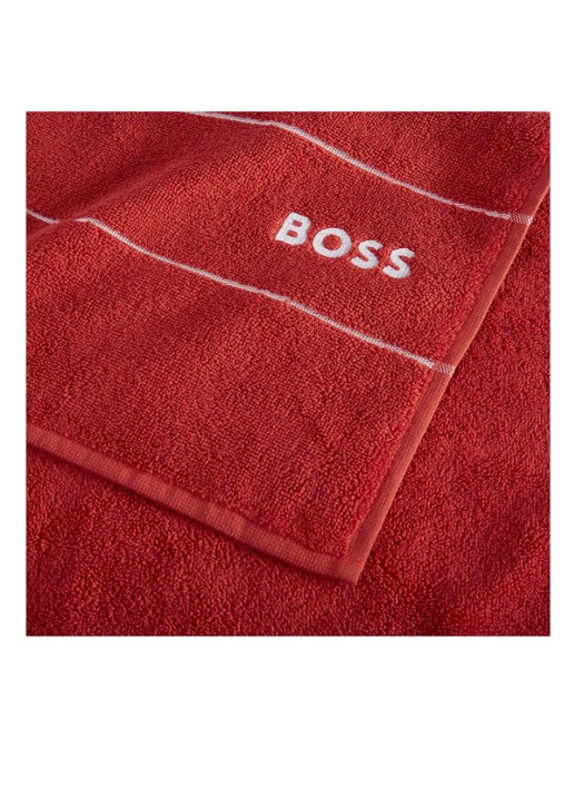 BOSS Plain badlaken - 600 gr/m2 - 100 x 150 cm - detail rood