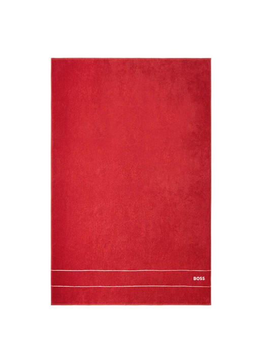 BOSS Plain badlaken - 600 gr/m2 - 100 x 150 cm - voorkant 3 rood