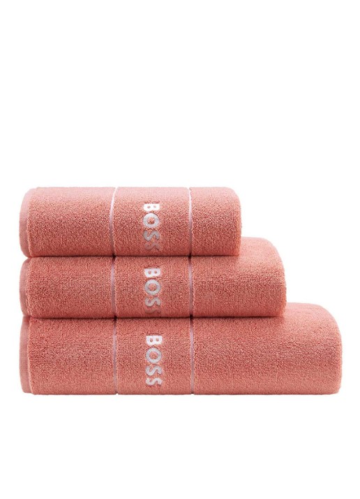 BOSS Plain badlaken - 600 gr/m2 - 100 x 150 cm - voorkant 5 perzikroze