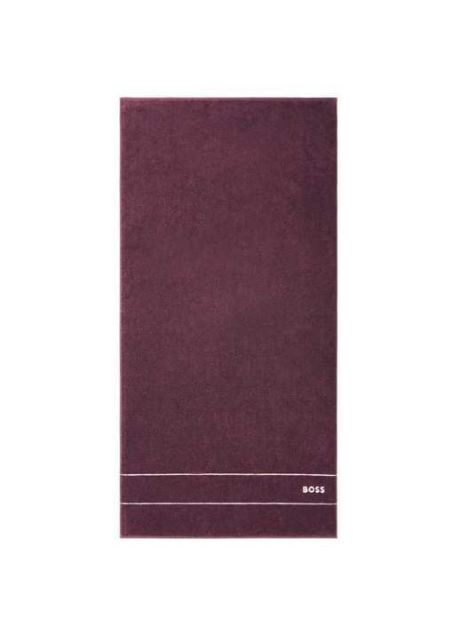 BOSS Plain badlaken - 600 gr/m2 - 70 x 140 cm - voorkant bordeauxrood