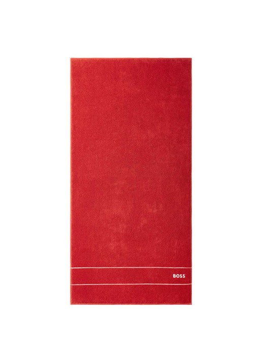 BOSS Plain badlaken - 600 gr/m2 - 70 x 140 cm - voorkant 3 rood