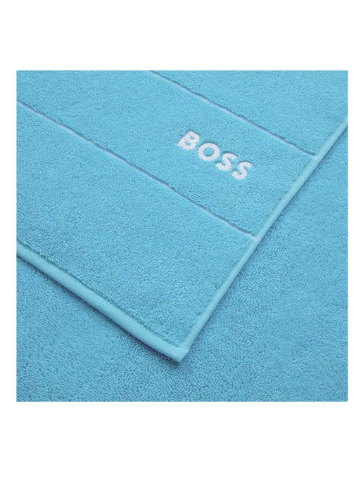 BOSS Plain badlaken - 600 gr/m2 - 70 x 140 cm - detail 3 aquablauw