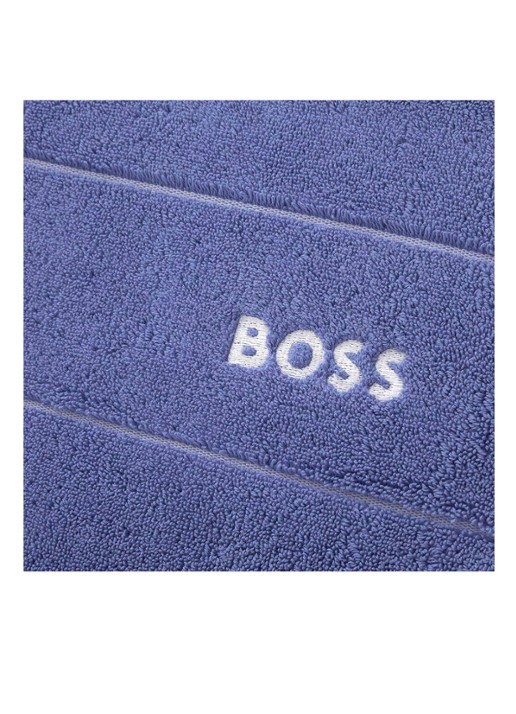 BOSS Plain gastendoek - 600 gr/m2 - 40 x 60 cm - voorkant 3 paars
