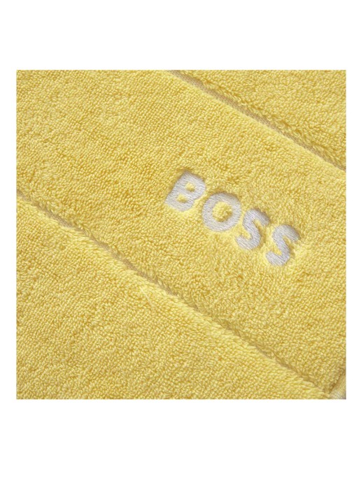 BOSS Plain gastendoek - 600 gr/m2 - 40 x 60 cm - detail 2 lime
