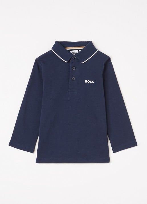 BOSS Polo met logo