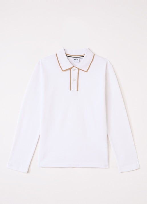BOSS Polo met logo