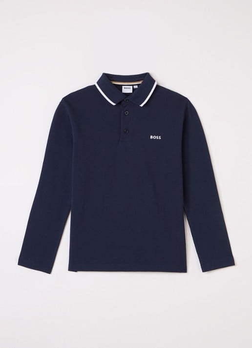 BOSS Polo met logo
