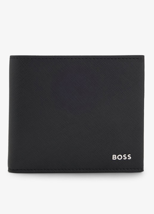 BOSS Portemonnee van leer