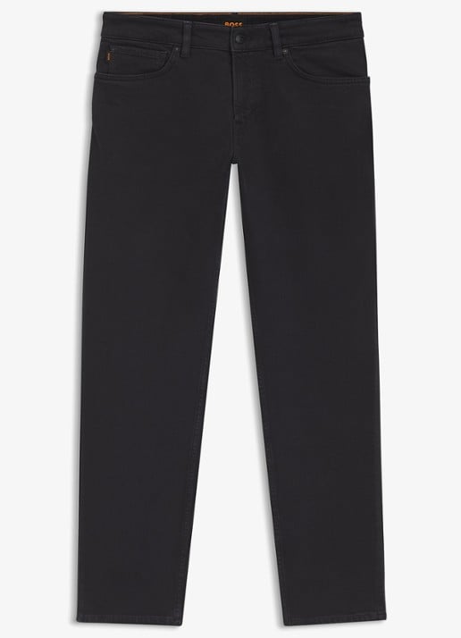 BOSS Re.Maine Bo regular fit jeans met stretch - voorkant 4 dark blue-404 / blauw