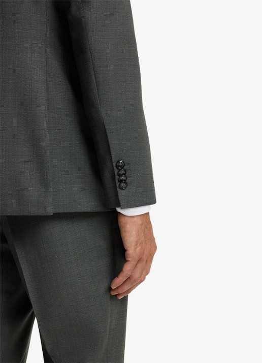 BOSS Regular fit 2-delig pak van scheerwol - detail 3 groen