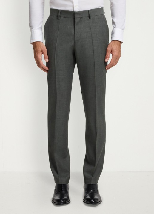BOSS Regular fit 2-delig pak van scheerwol - detail 4 groen