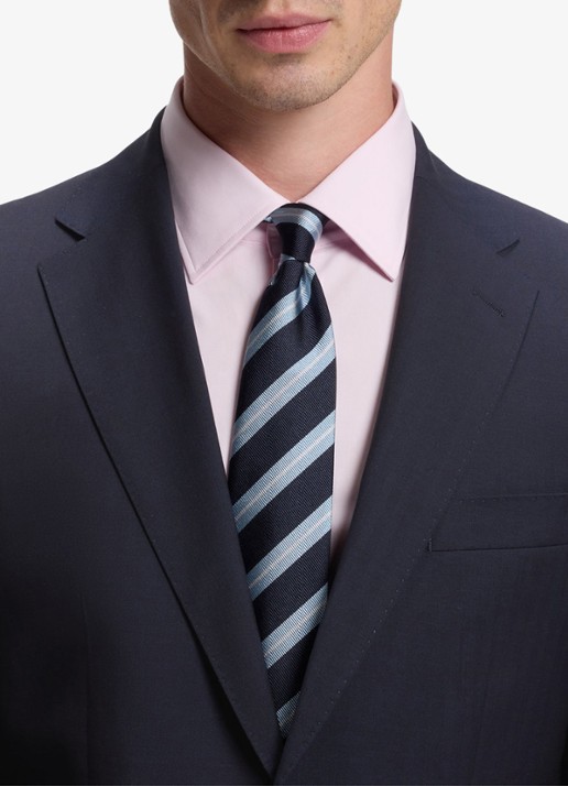 BOSS Regular fit 2-delig pak van scheerwol - detail 2 blauw