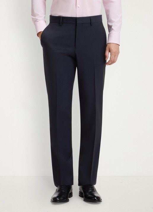 BOSS Regular fit 2-delig pak van scheerwol - detail 4 blauw
