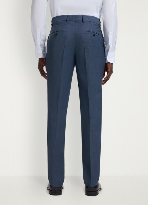 BOSS Regular fit 2-delig pak van scheerwol - detail 6 lichtblauw