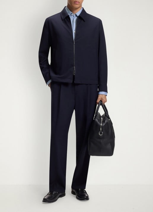 BOSS Regular fit overhemd met stretch