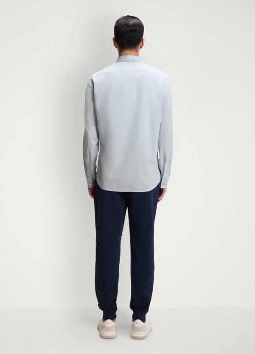 BOSS Regular-fit overhemd van katoenen popeline - achterkant 6 light/pastel grey-053 / grijs