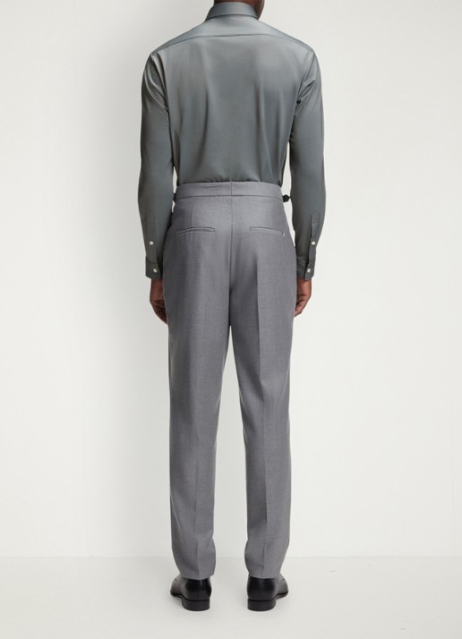 BOSS Regular fit overhemd - achterkant 3 grijs
