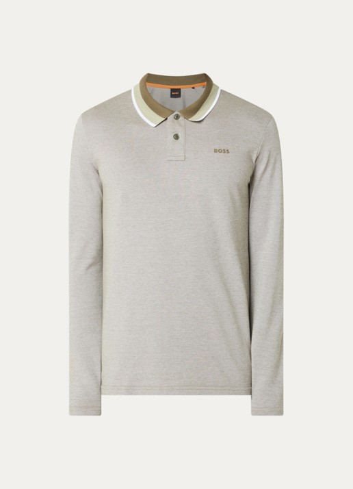 BOSS Regular fit polo met logo