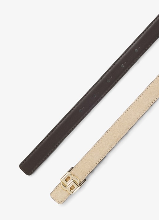 BOSS Riem van leer - detail 2 light beige-271 / beige