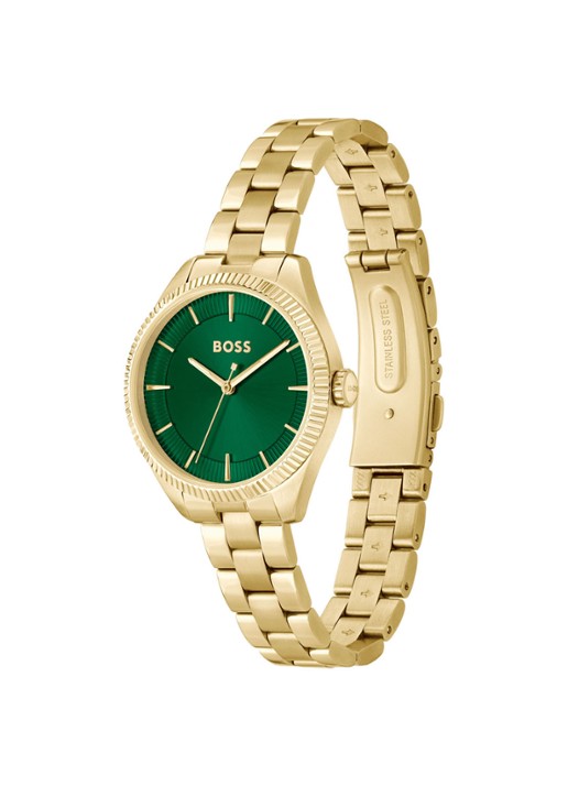 BOSS Sage horloge HB1502729 - detail goud