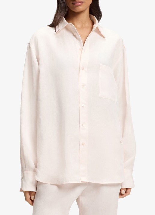 BOSS Saturday blouse met borstzak