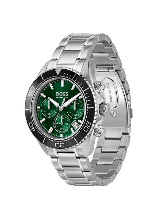 BOSS Sealiner horloge HB1514321  - detail 3 zilver