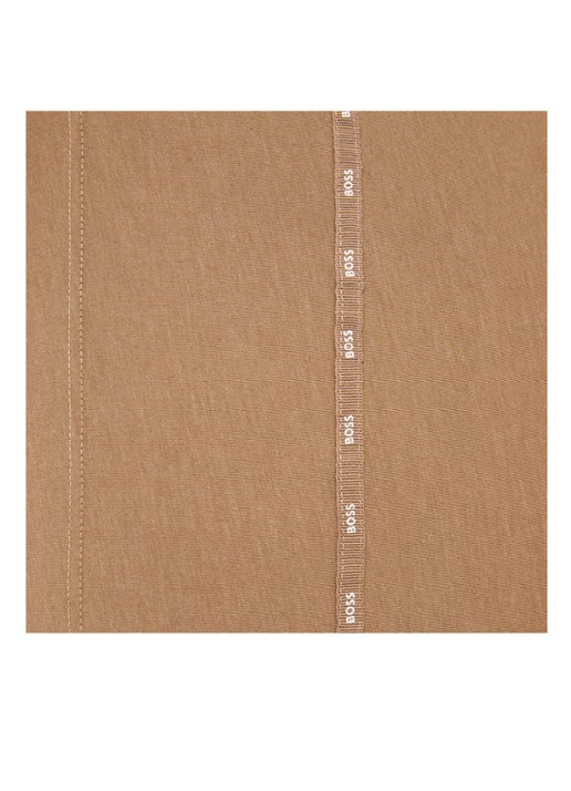BOSS Sense kussensloop in katoenblend - detail 5 camel