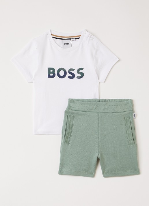 BOSS Set van T-shirt en korte broek